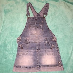 TYTE Denim Overall Dress